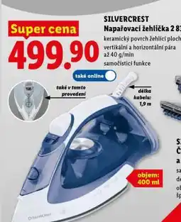Lidl SILVERCREST Napařovací žehlička 2 831 nabídka