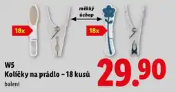 Lidl W5 Kolíčky na prádlo – 18 kusů nabídka