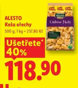 Lidl Alesto KEŠU OŘECHY nabídka