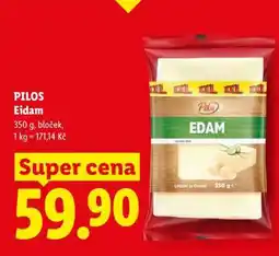 Lidl Pilos EIDAM nabídka
