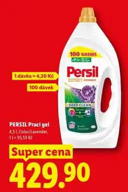 Lidl Persil prací gel nabídka