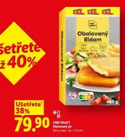 Lidl CHEF SELECT Obalovaný sýr nabídka