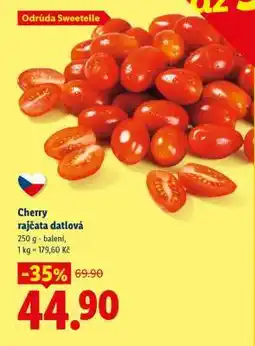Lidl CHERRY RAJČATA DATLOVÁ nabídka