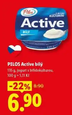 Lidl Pilos ACTIVE BÍLÝ nabídka