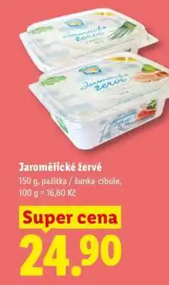 Lidl Jaroměřické žervé nabídka