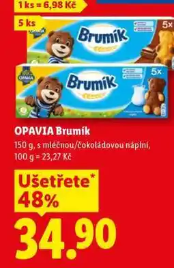 Lidl Opavia Brumík nabídka