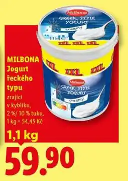 Lidl Milbona Jogurt řeckého typu nabídka