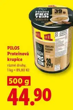 Lidl PILOS Proteinová krupice nabídka