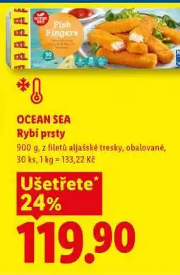 Lidl OCEAN SEA RYBÍ PRSTY nabídka