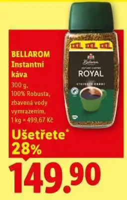 Lidl BELLAROM Instantní káva nabídka