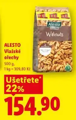Lidl Alesto VLAŠSKÉ OŘECHY nabídka