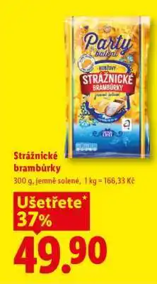 Lidl Strážnické brambůrky nabídka