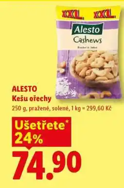 Lidl Alesto KEŠU OŘECHY nabídka