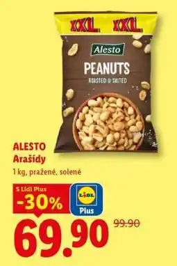 Lidl Alesto ARAŠÍDY nabídka