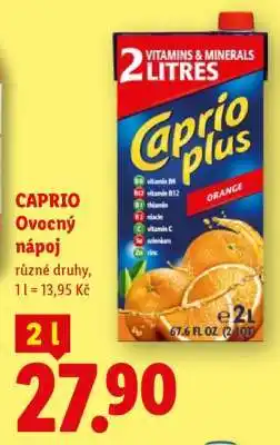 Lidl CAPRIO Ovocný nápoj nabídka