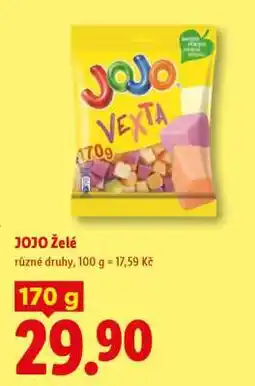 Lidl Jojo želé nabídka