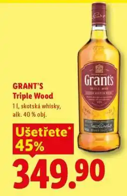 Lidl Grant‘s Triple Wood nabídka