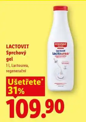 Lidl Lactovit Sprchový gel nabídka