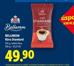 Lidl BELLAROM Káva Standard nabídka