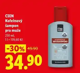 Lidl CIEN Kofeinový šampon pro muže nabídka