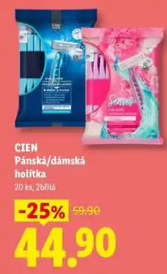 Lidl CIEN Pánská/dámská holítka nabídka