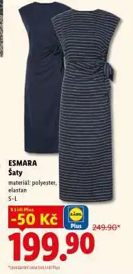Lidl esmara ŠATY nabídka