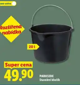 Lidl PARKSIDE Stavební kbelík nabídka