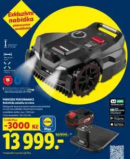 Lidl PARKSIDE PERFORMANCE Robotická sekačka na trávu nabídka