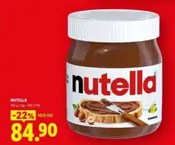 Lidl Nutella nabídka