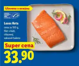 Lidl Losos keta nabídka