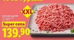 Lidl Hovězí mleté maso 100 % nabídka