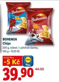 Lidl Bohemia chips nabídka