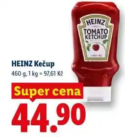 Lidl HEINZ kečup nabídka