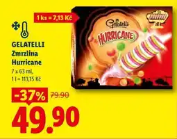 Lidl GELATELLI Zmrzlina Hurricane nabídka