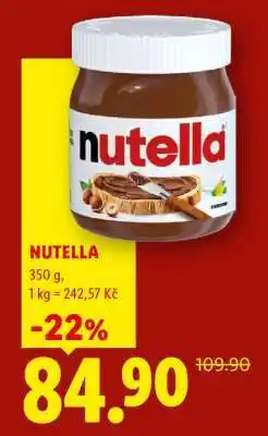Lidl Nutella nabídka