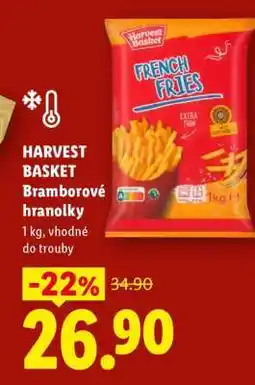 Lidl Harvest Basket Bramborové hranolky nabídka
