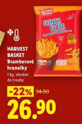 Lidl Harvest Basket Bramborové hranolky nabídka
