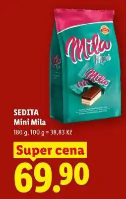 Lidl Sedita Mini Mila nabídka