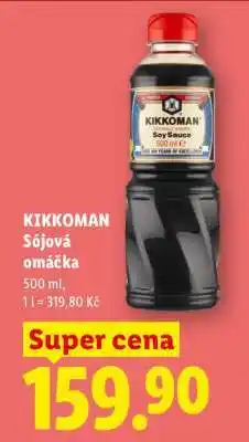 Lidl Kikkoman sójová omáčka nabídka