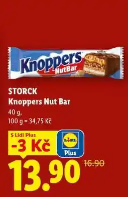 Lidl STORCK Knoppers Nut Bar nabídka