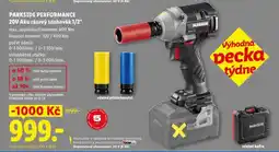 Lidl PARKSIDE PERFORMANCE 20V Aku rázový utahovák 1/2” nabídka