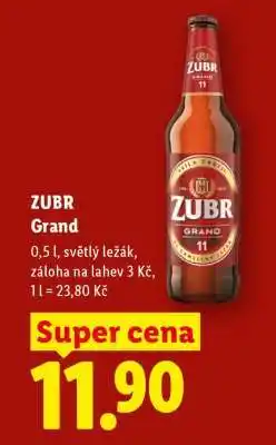 Lidl ZUBR GRAND nabídka