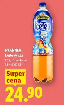 Lidl Pfanner Ledový čaj nabídka