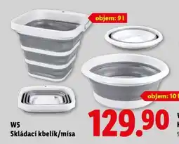 Lidl W5 Skládací kbelík/mísa nabídka