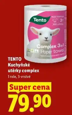 Lidl Tento Kuchyňské utěrky Complex nabídka