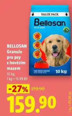 Lidl BELLOSAN Granule pro psy s hovězím masem nabídka