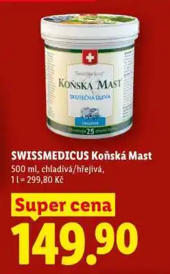 Lidl SwissMedicus Koňská Mast nabídka
