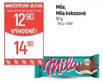 Globus Mila, Mila kokosová nabídka