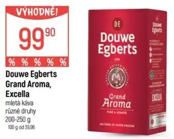 Globus Douwe Egberts Grand Aroma, Excella nabídka