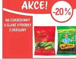 Globus Na cukrovinky a slané výrobky zukrajiny nabídka